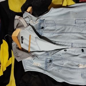 Jean vest . Brand (jackson) size M